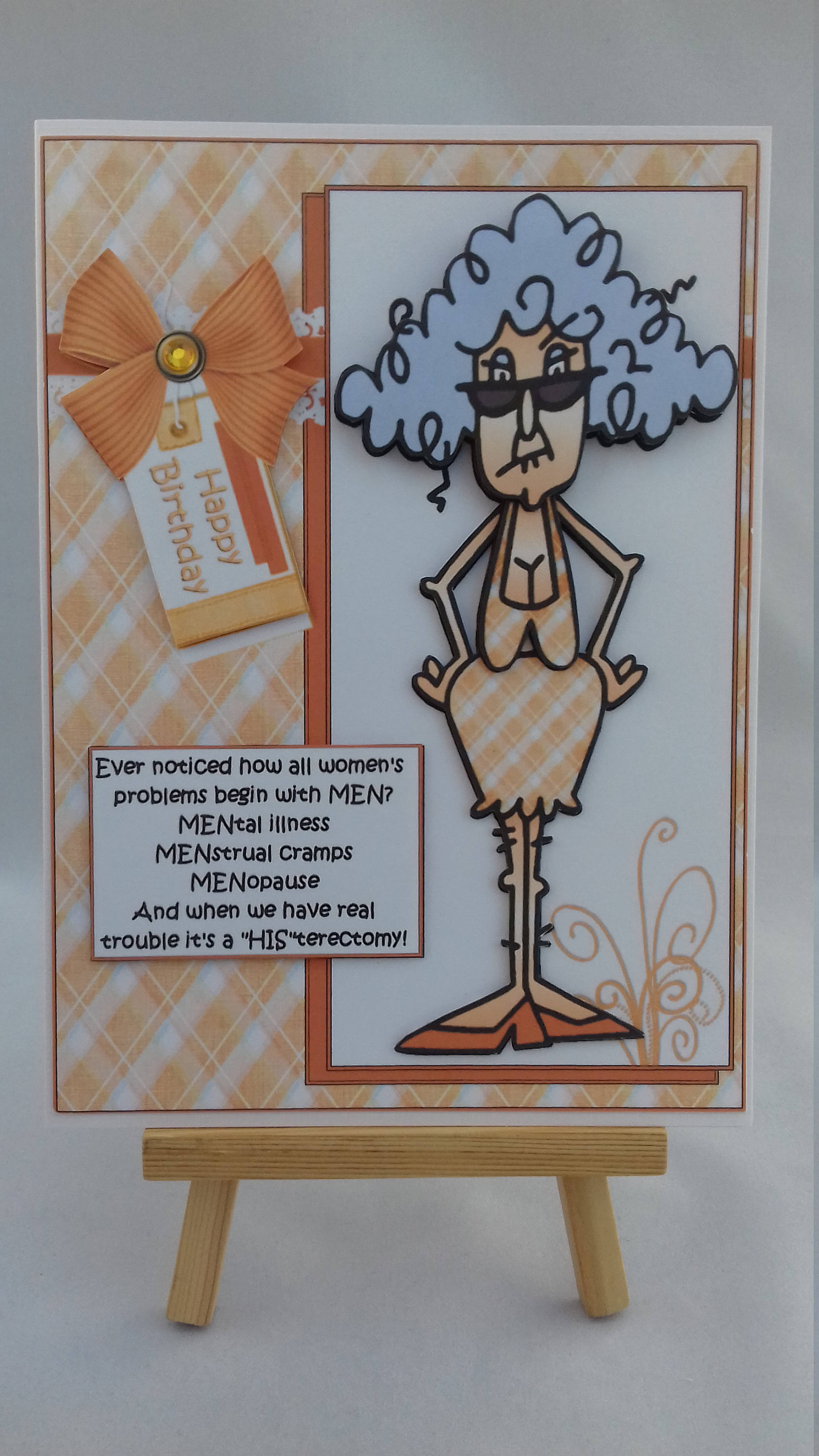 Funny Birthday Card Humour Women Female Ladies Her Older Mum Wife ...