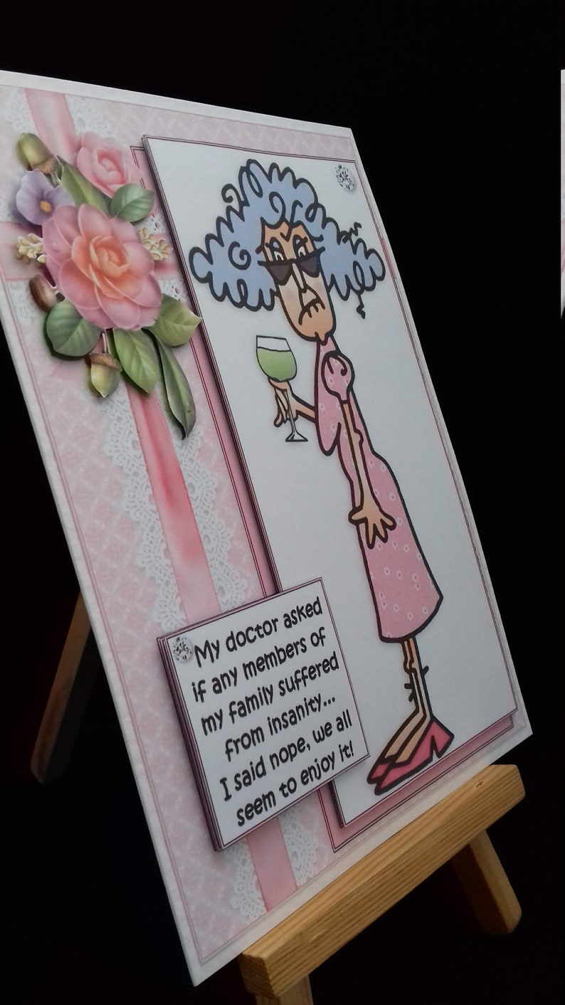 Funny Humour Birthday Card Women Female Her Ladies Mum Wife - Etsy