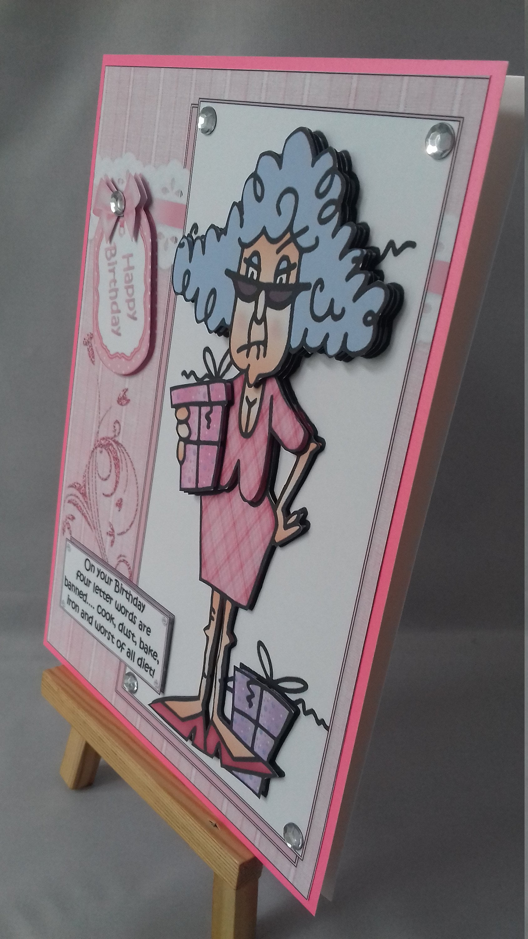 Funny Birthday Card Humour Women Female Ladies Her Older Mum - Etsy