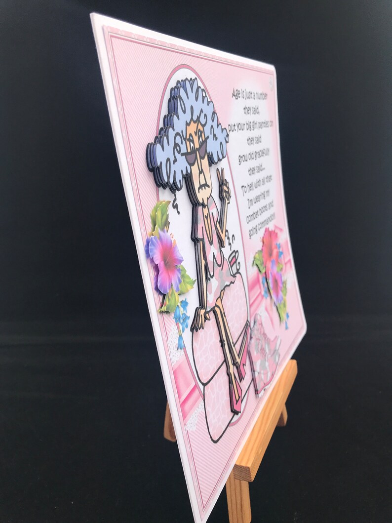 Funny Humour Birthday Card for Women Female Ladies Her Older Mum Mother ...
