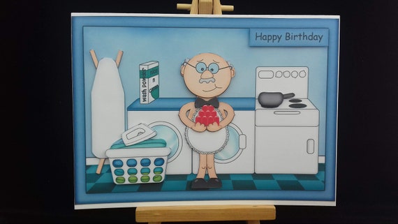 Funny Humour Birthday Card Men Male Him Dad Husband Brother - Etsy UK