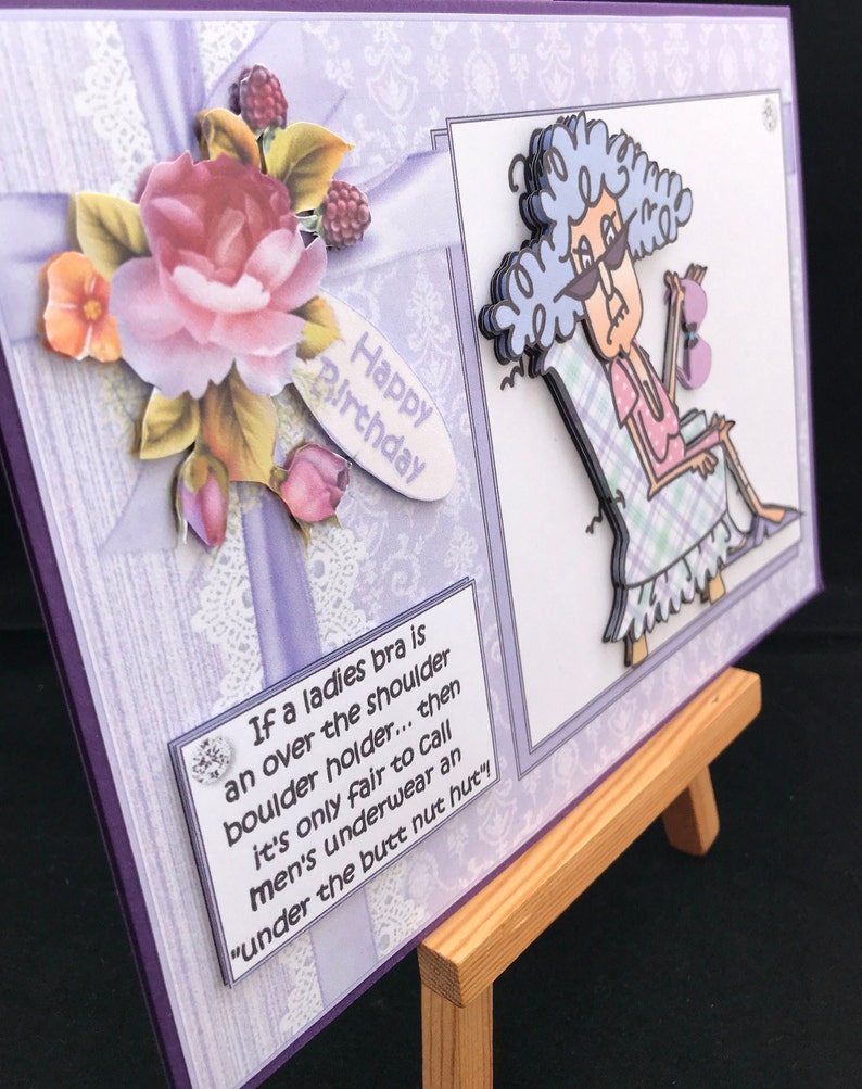 Funny Birthday Card Humour Women Female Ladies Her Older Mum Wife ...