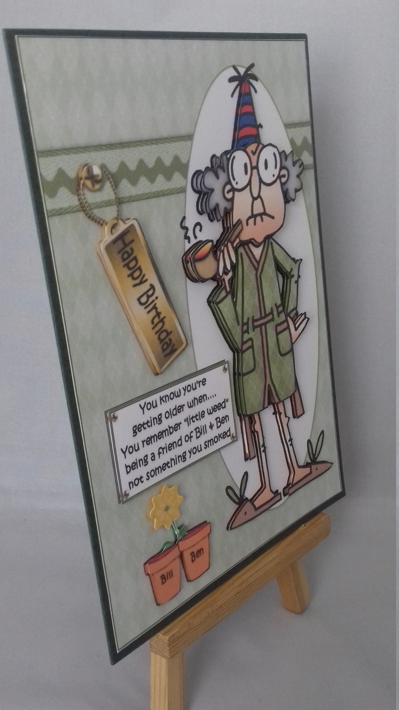 Funny Humour Birthday Card Men Male Him Older Dad Husband - Etsy