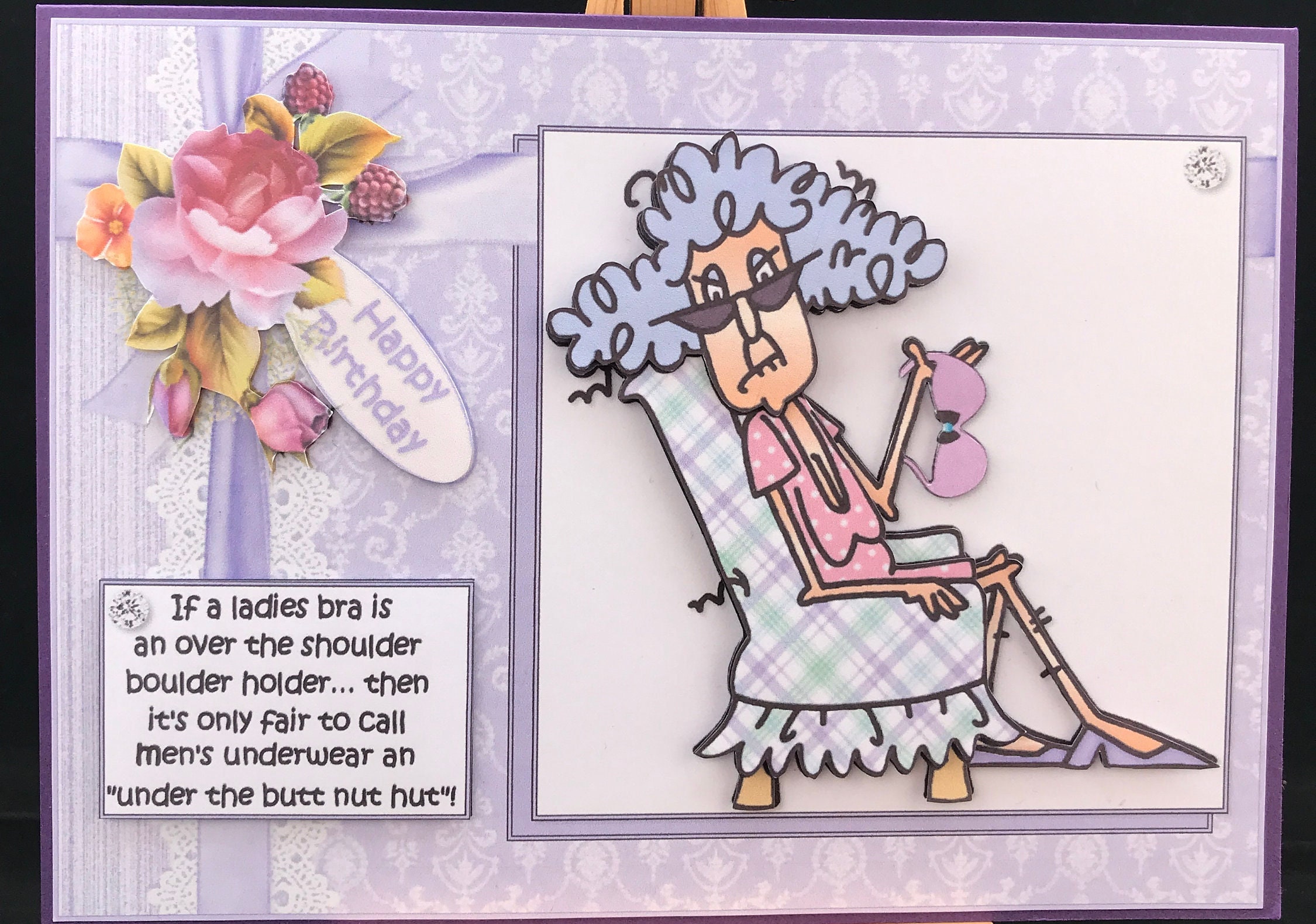 Funny Birthday Card Humour Women Female Ladies Her Older Mum Wife ...