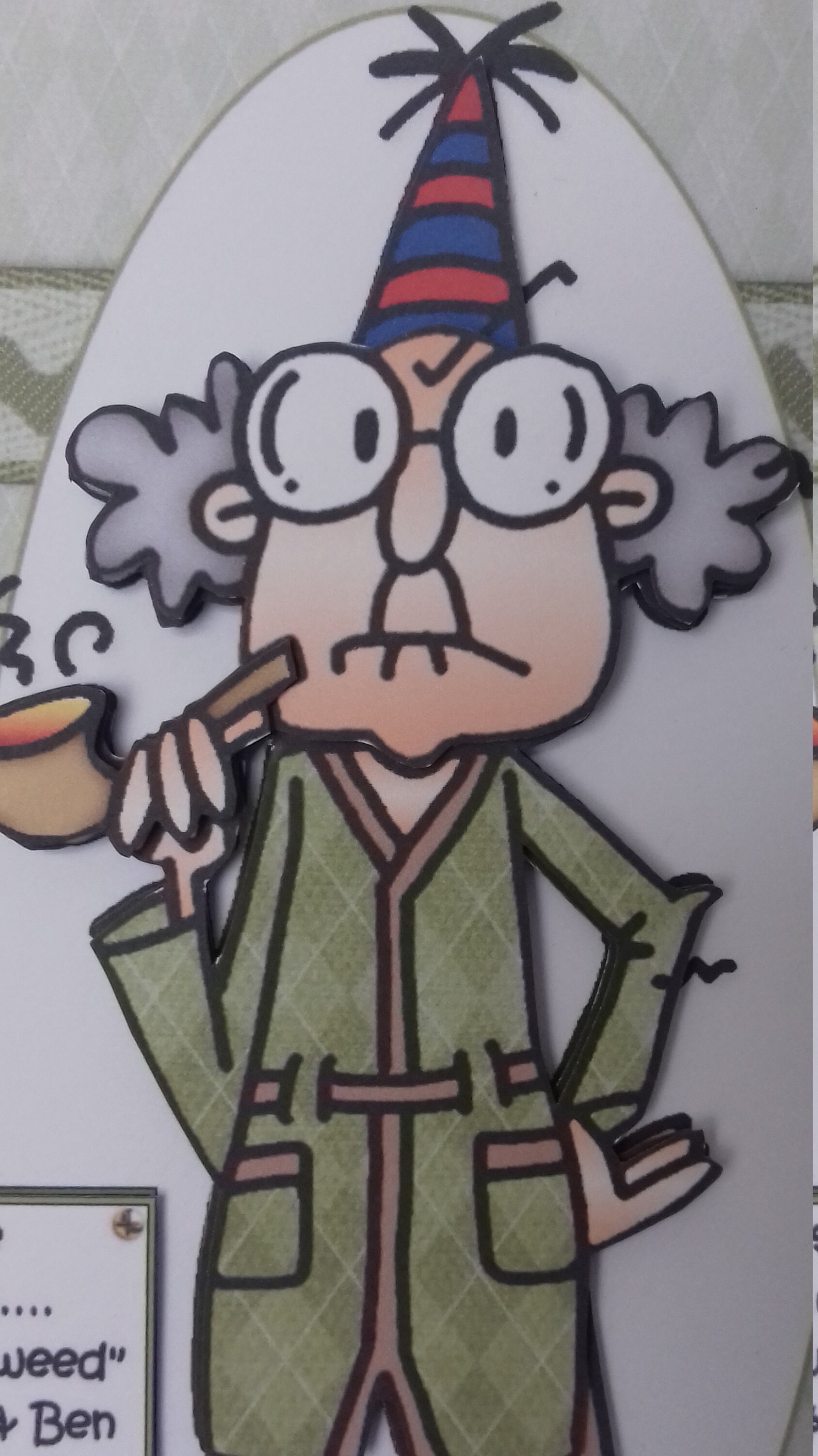 Punkcards Geburtstagskarte Für Männer – Lustiges Design Mit Motorroller, Quadratisch 145x150 Mm, Inkl. Umschlag