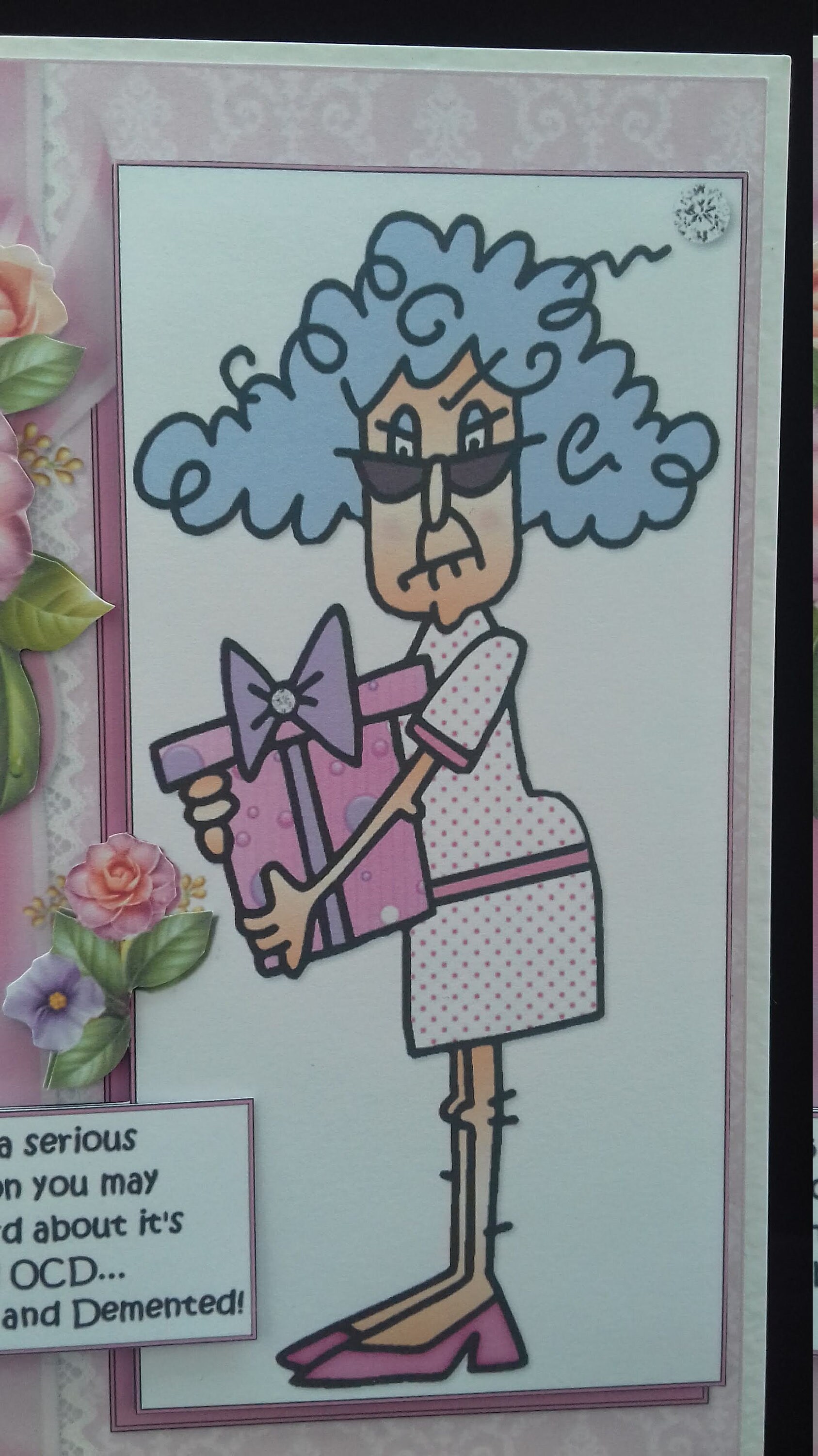 Funny Birthday Card Humour Women Female Ladies Her Older Mum Wife ...