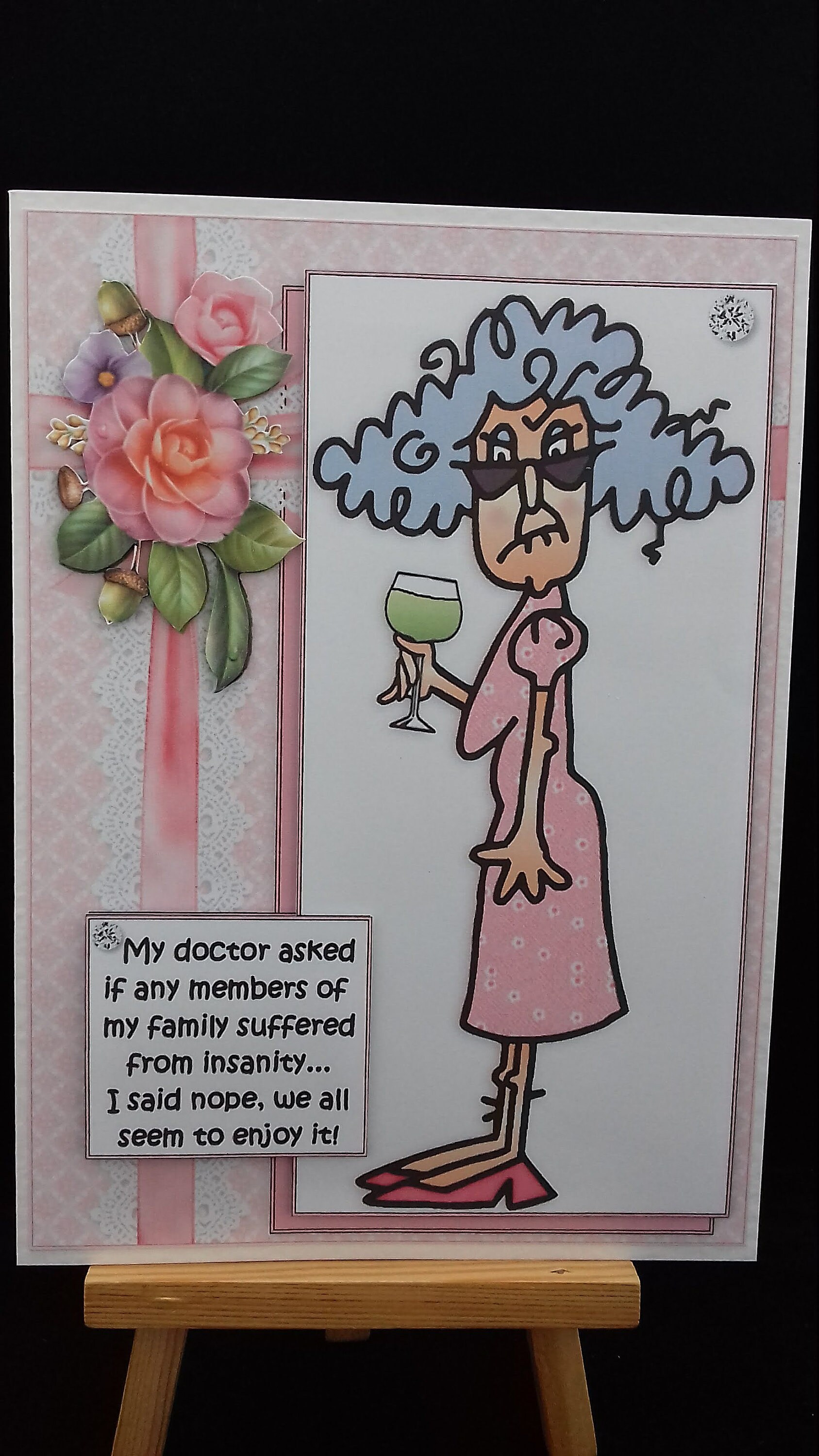Funny Humour Birthday Card Women Female Her Ladies Mum Wife - Etsy