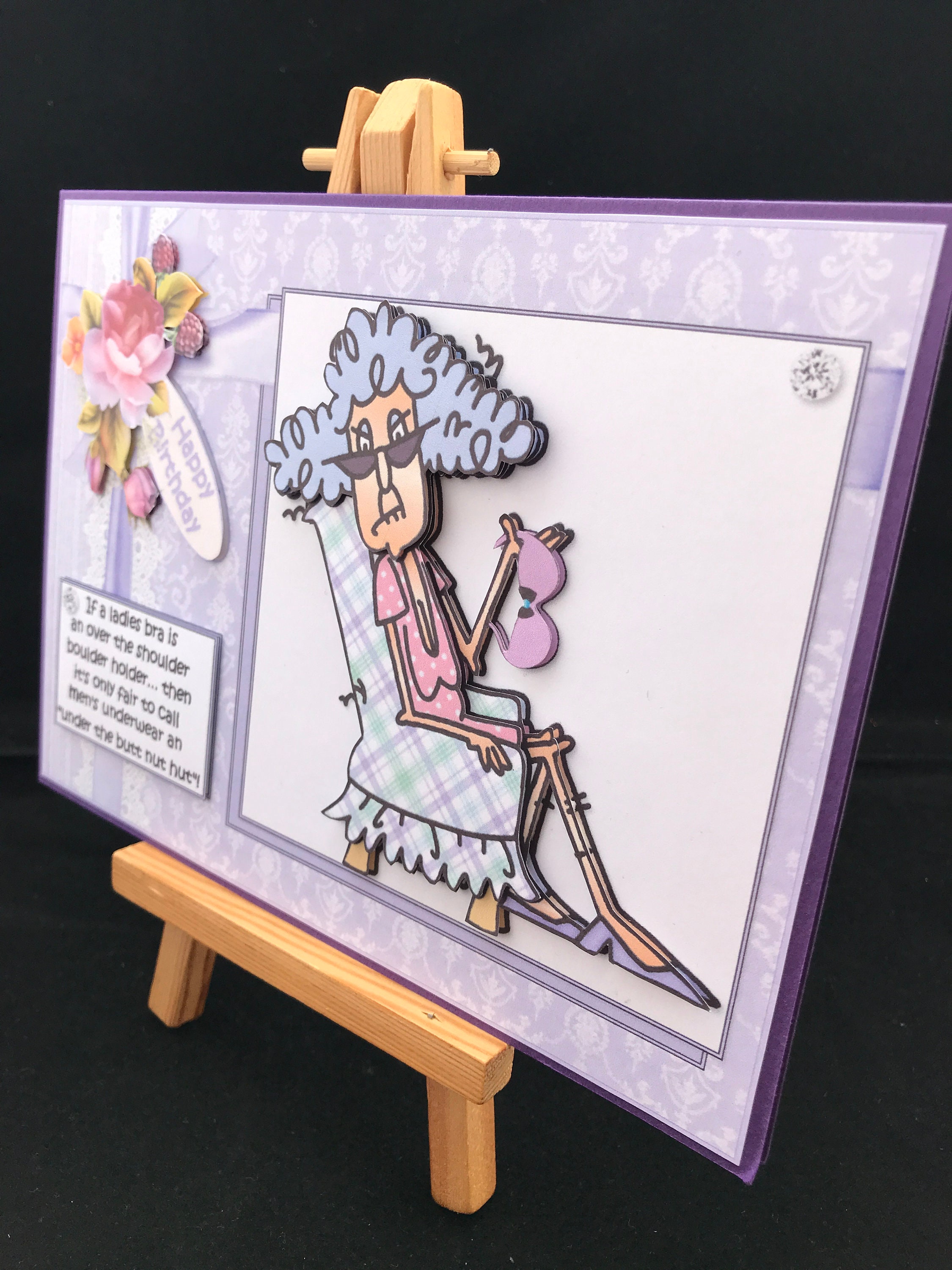 Funny Birthday Card Humour Women Female Ladies Her Older Mum Wife ...
