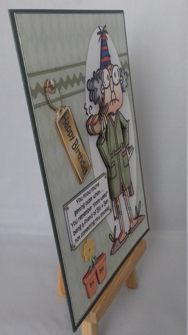 Funny Humour Birthday Card Men Male Him Older Dad Husband - Etsy