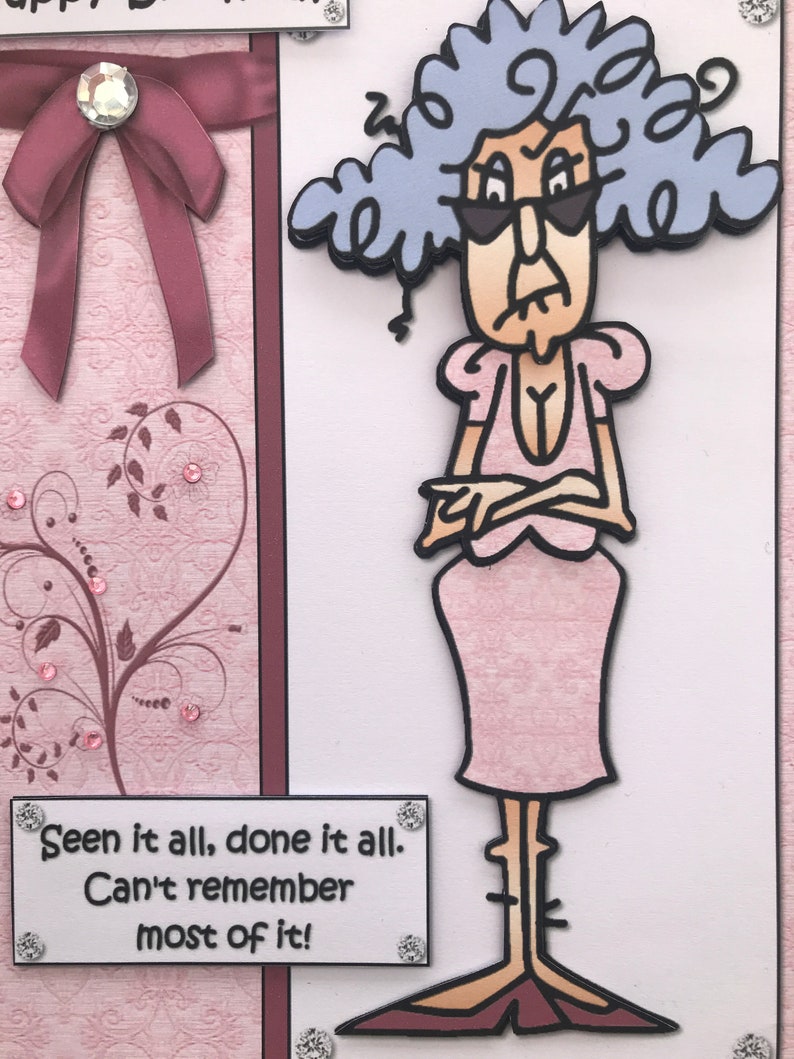 Funny Humour Birthday Card Women Female Her Ladies Older Mum Mother ...