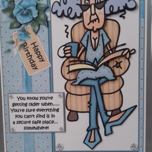 Funny Birthday Card Humour Women Female Ladies Her Older Mum Wife ...