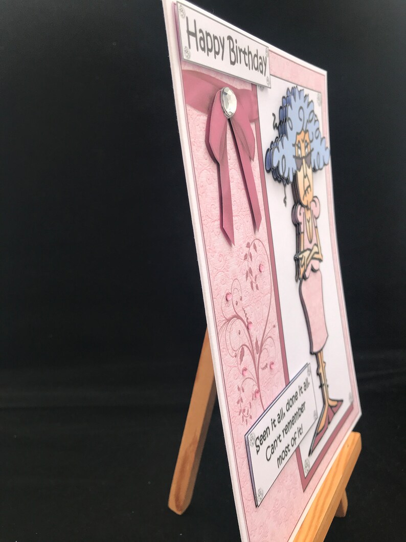Funny Humour Birthday Card Women Female Her Ladies Older Mum Mother ...