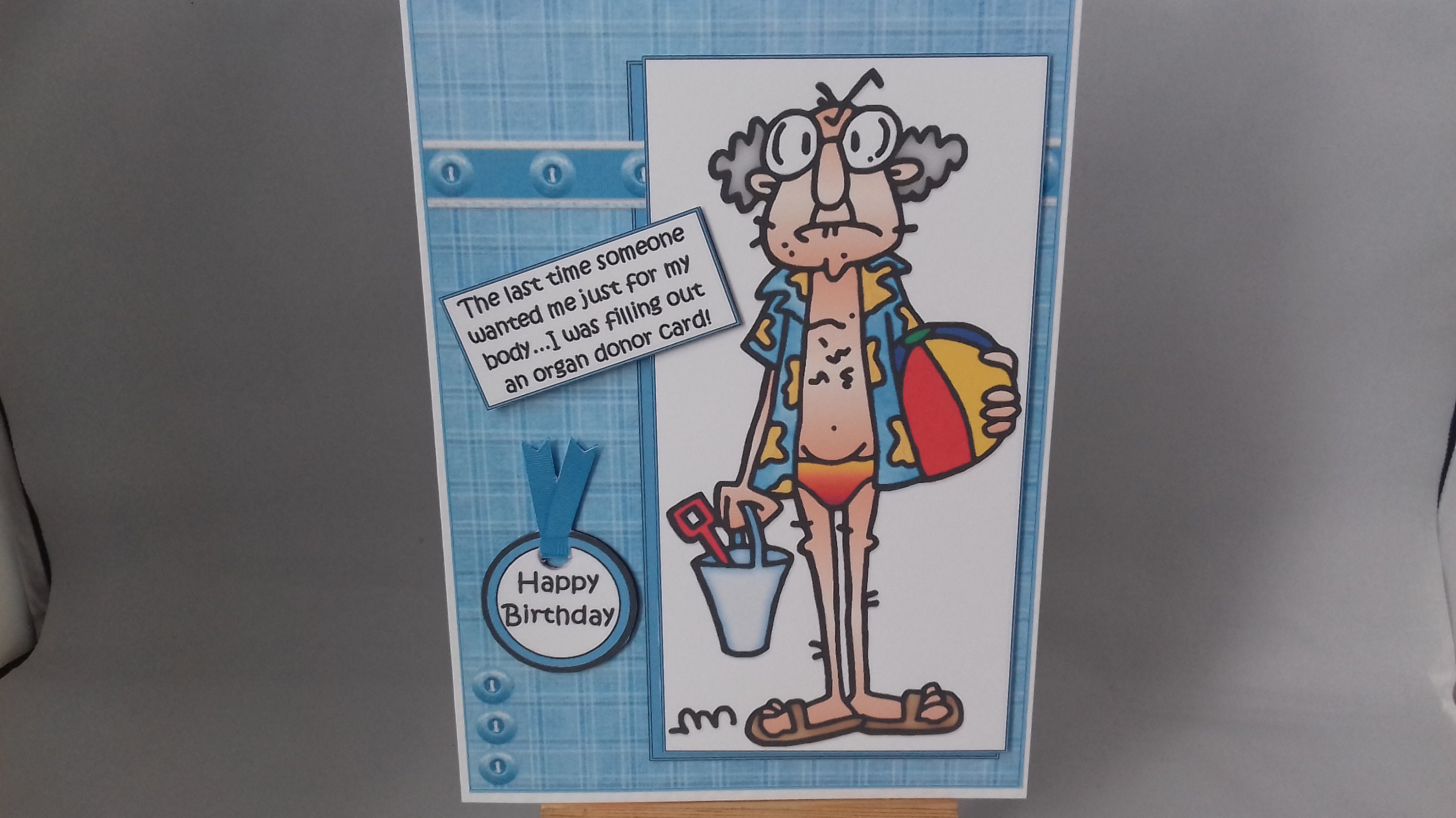 Funny Humour Birthday Card Men Male Him Older Dad Husband Brother ...