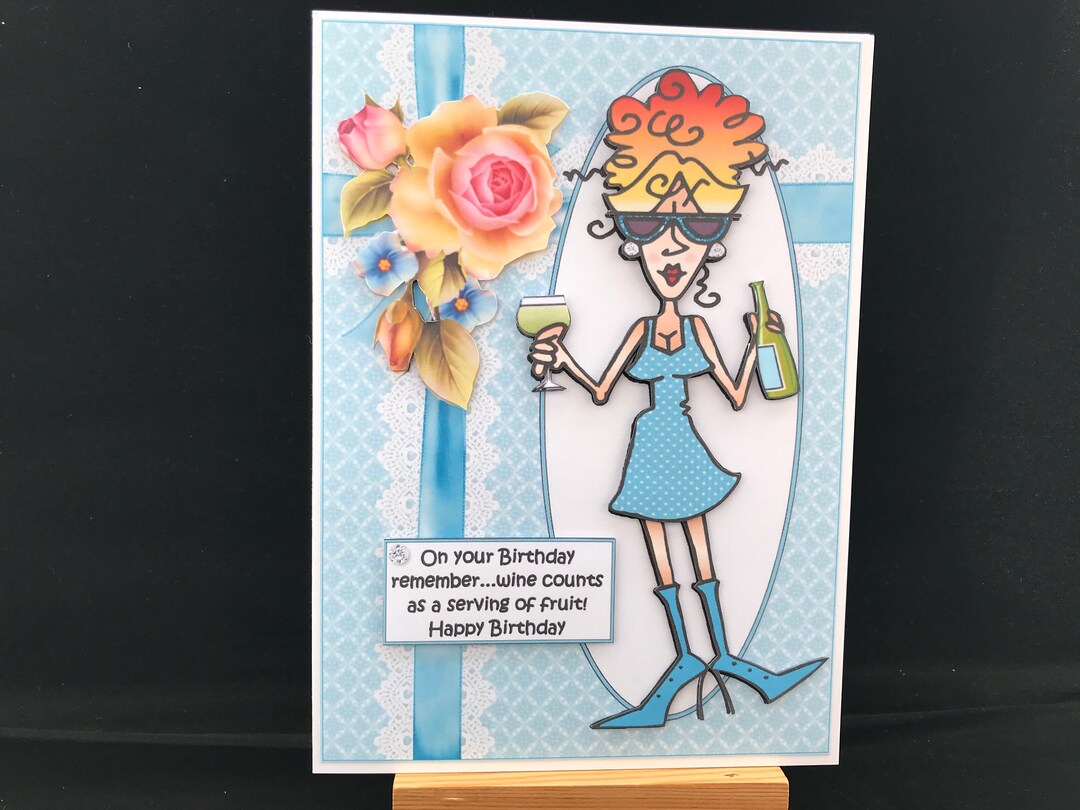 Funny Humour Birthday Card Women Female Her Ladies Mum Daughter Sister ...