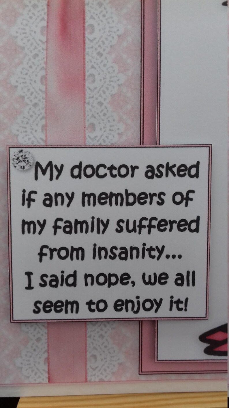 Funny Humour Birthday Card Women Female Her Ladies Mum Wife - Etsy