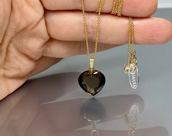 アクセサリー MHT smoky quartz Heart pendant top il_340x270.5778692723_9mom.jpg