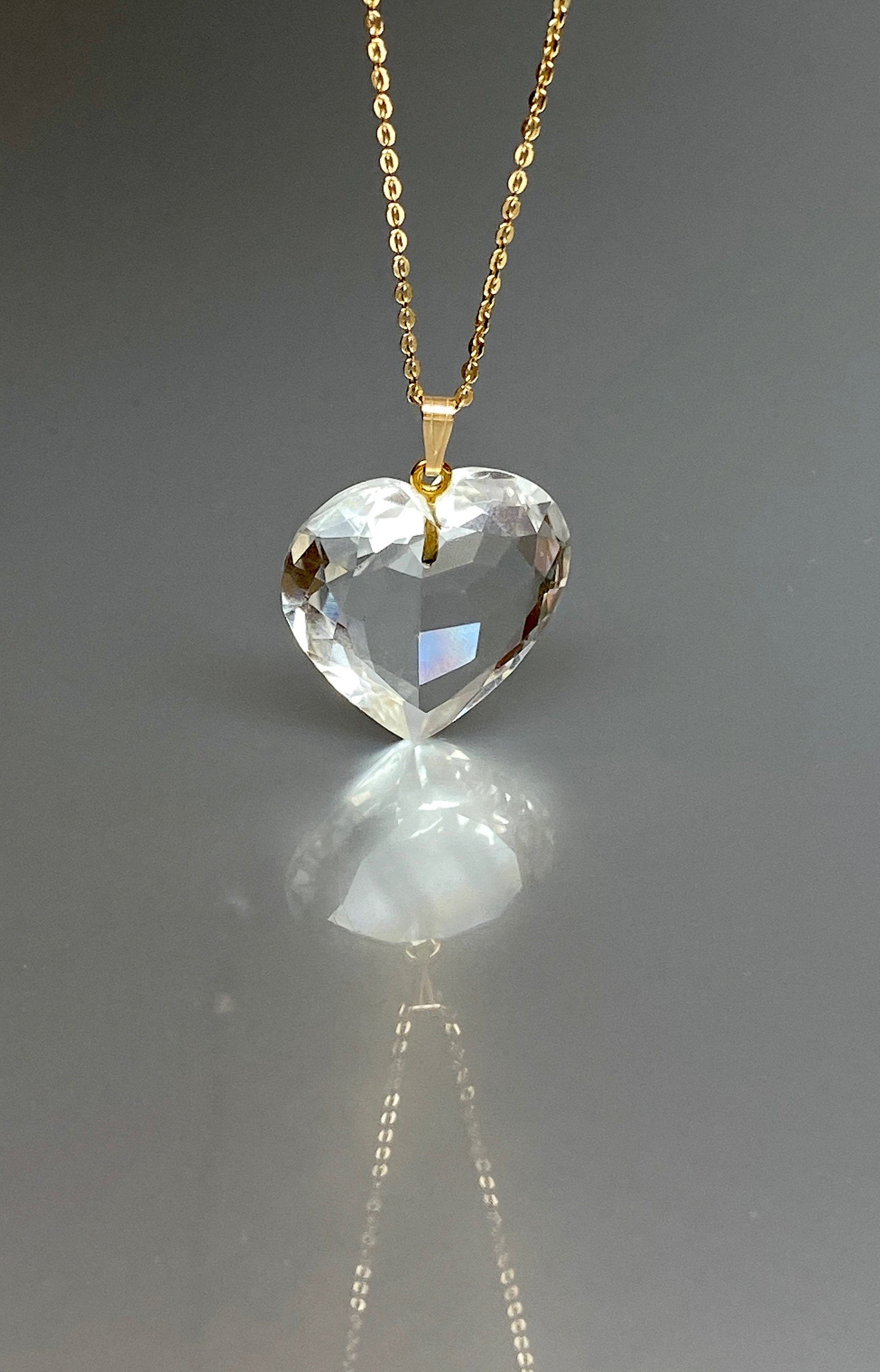 CRYSTAL HEART PENDANT CRYSTAL HEART PENDANT