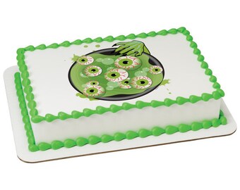 Witch Brew Edible Cake Topper