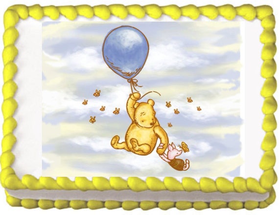 Winnie The Pooh Classic Edible Cake Topper