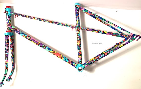 bicycle frame painting