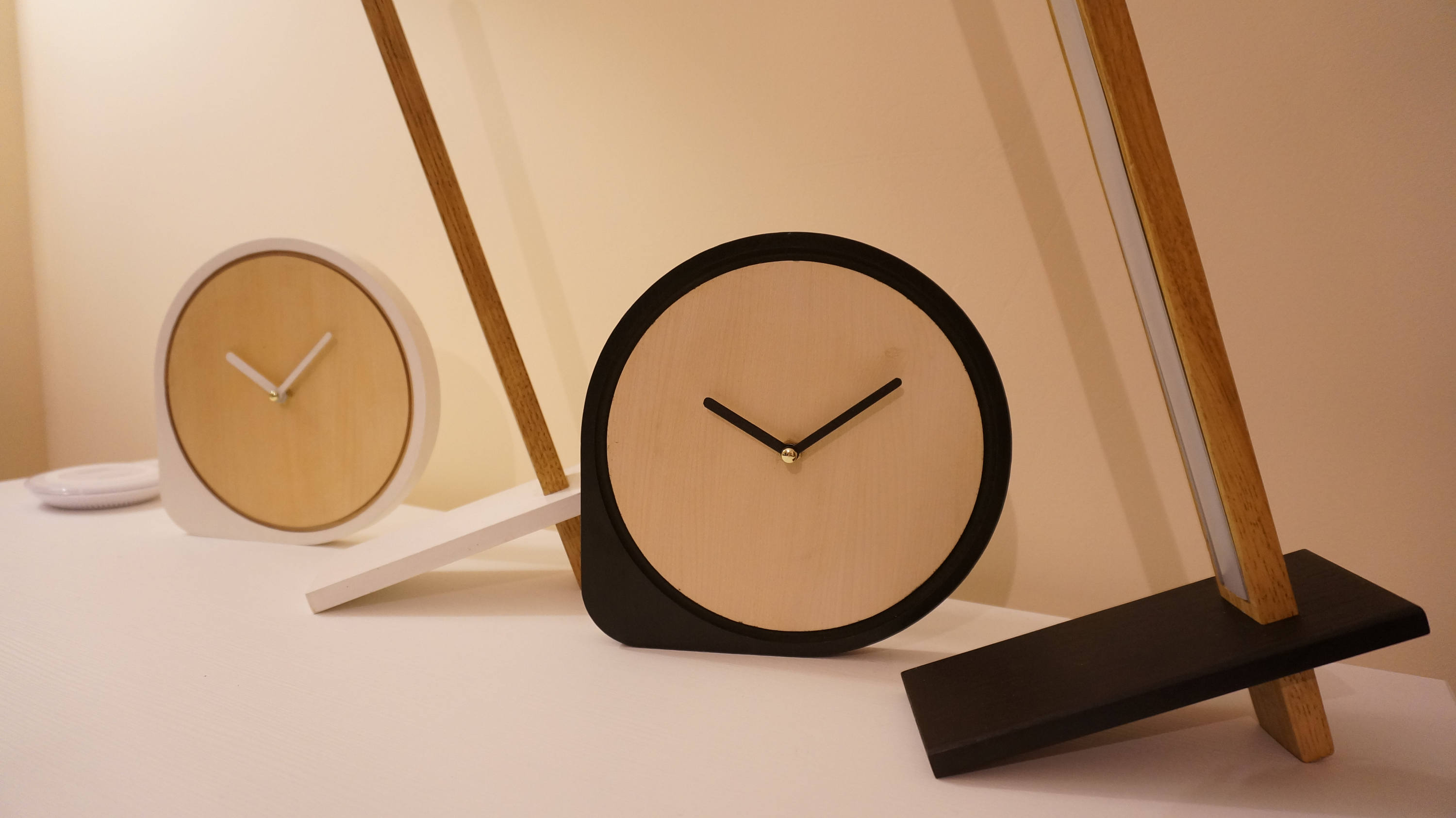 Midcentury design desk clock / desk clock in scandinavian Etsy