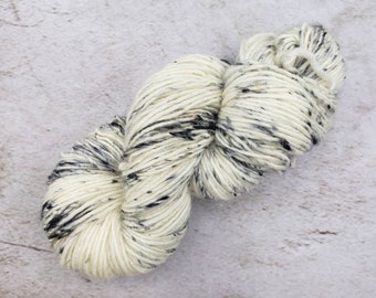 Hand Dyed Yarn in Oriole Egg: Available in Full or Half Skeins in Sweater Quantity