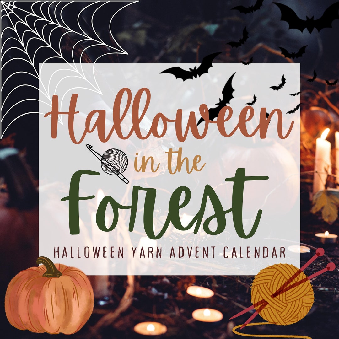 Halloween Countdown Calendar: Halloween in the Forest Themed