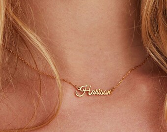 Personalized Necklace Name Pendant 
