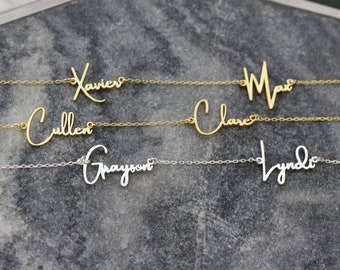 Custom Name Necklace - Family Name Necklace - Sisters Necklace - Dainty Name Necklace - Friendship Necklace - Personalized Gift