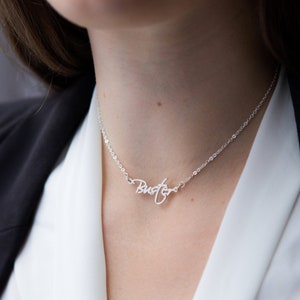 Cursive Dainty Name Necklace -Personalized Tiny Name Necklace -Mini Name Neckalce -Mini Name Necklace -Modern Name Necklace -Christmaas Gift