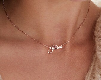 Personalized Necklace - Custom Name Necklace - Tiny Name Necklace - Mom Gift - Three Name Necklace - Graduation Gift - Delicate Necklace E17