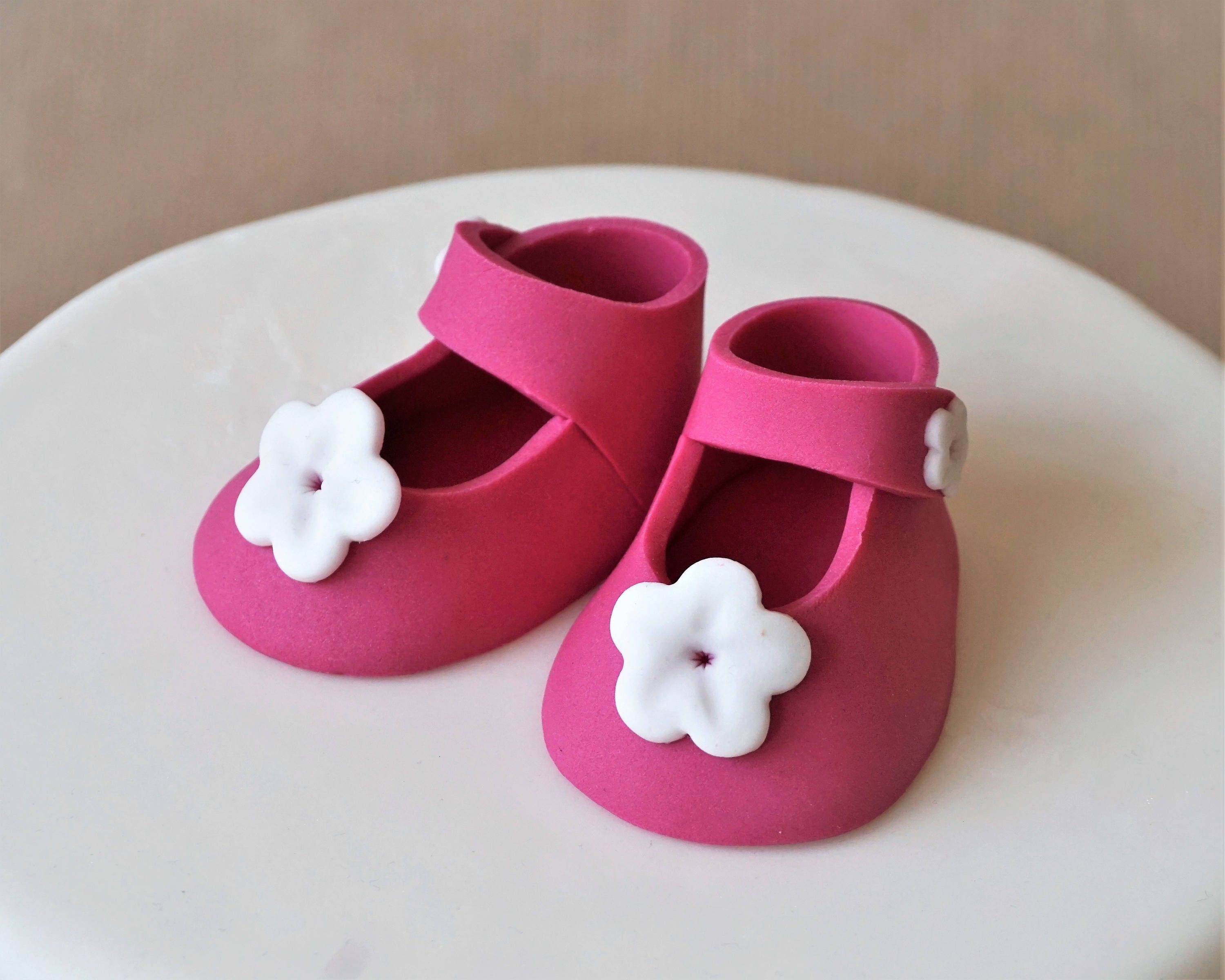 Baby Girl Shoes Baby Shower Baby Shower Cake - Etsy
