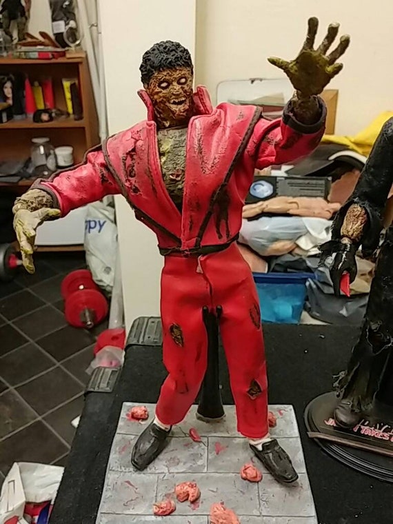 Thriller Michael Jackson Zombie Figure Base Etsy Thriller Michael Jackson Zombie Figure Base Etsy