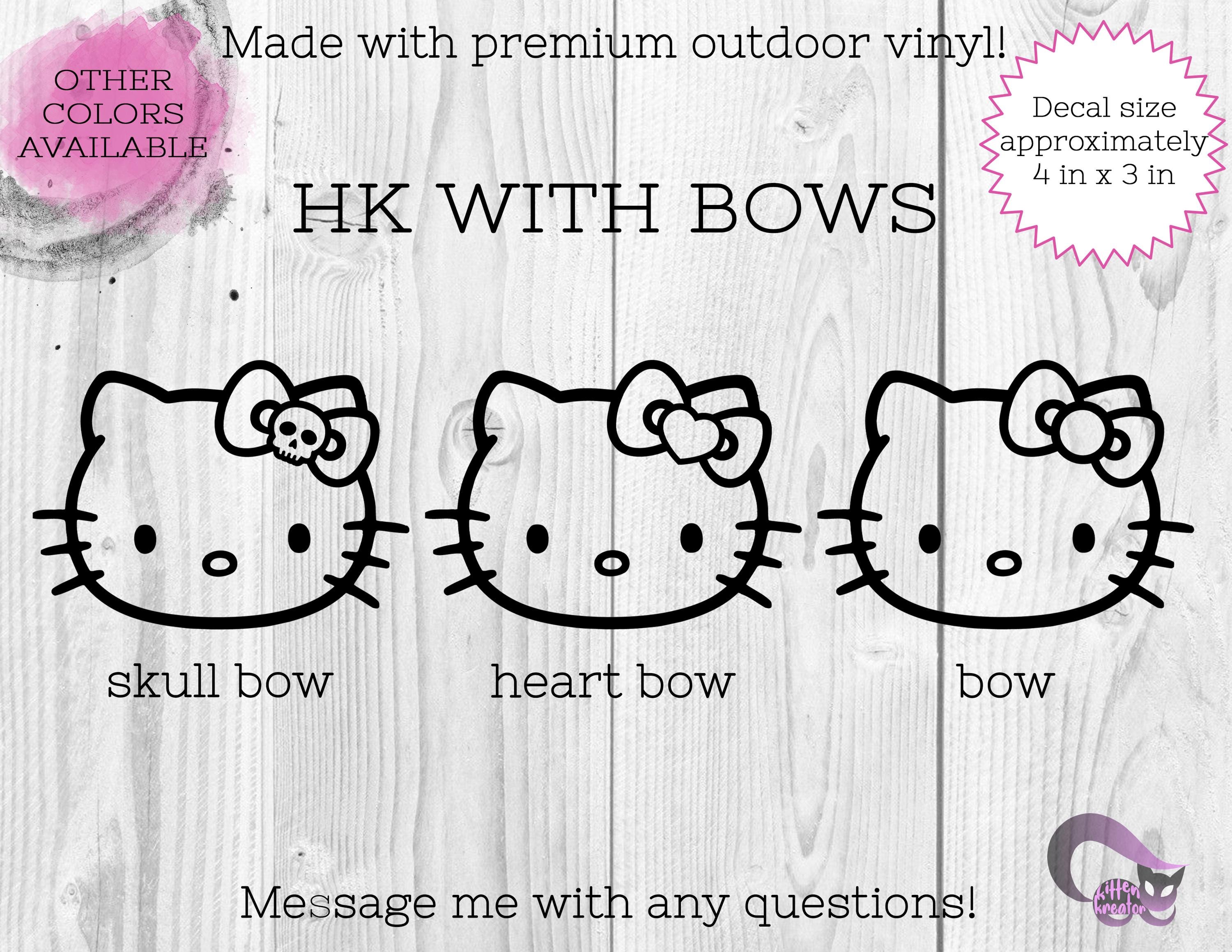 Hello Kitty Vinyl Decal