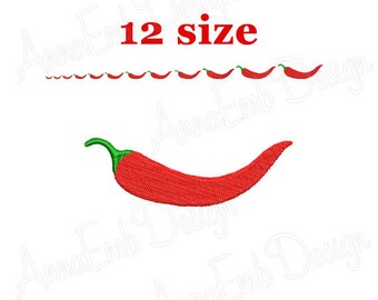 Hot Chili Pepper Plant #2 Deco Magnet Decorative Fridge Kitchen Décor Chilli