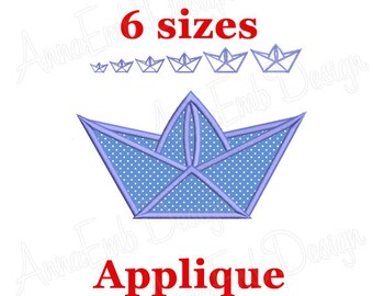 Boat Embroidery Etsy - 
