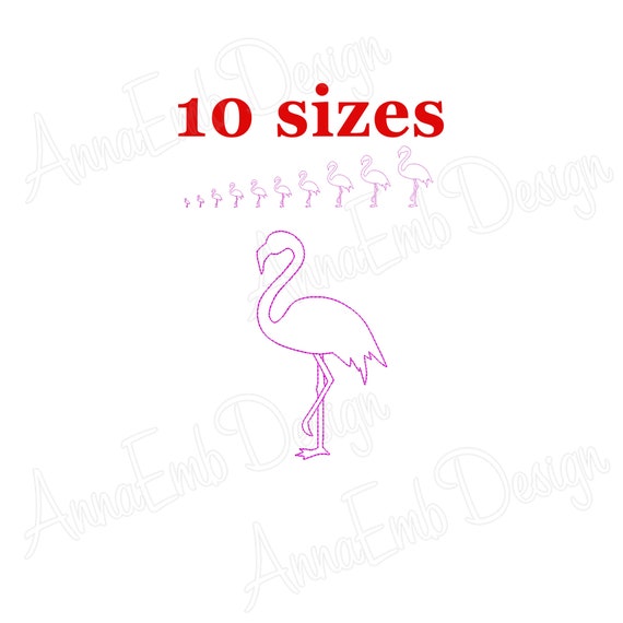 Flamingo Embroidery design. Flamingo mini Embroidery. Flamingo design. Flamingo Embroidery. Machine Embroidery Design.