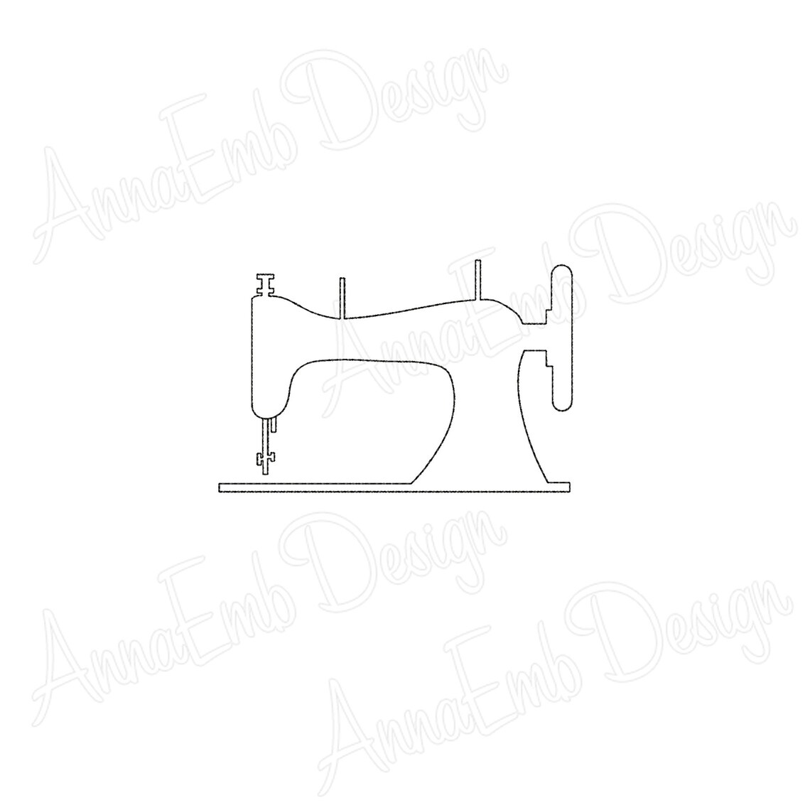 Sewing Machine Embroidery Design. Sewing Machine Mini Etsy