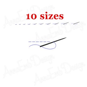 Thread Needle Sewing Embroidery design Needle Embroidery design. Machine Embroidery Design. thread Embroidery