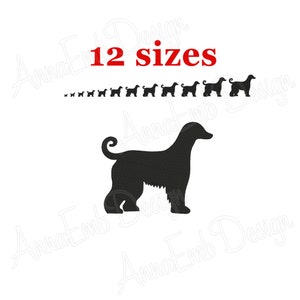 Design da ricamo Greyhound. Design del ricamo a macchina. Siluetta del levriero. Mini design Greyhound. Ricamo cucciolo. Levriero inglese.