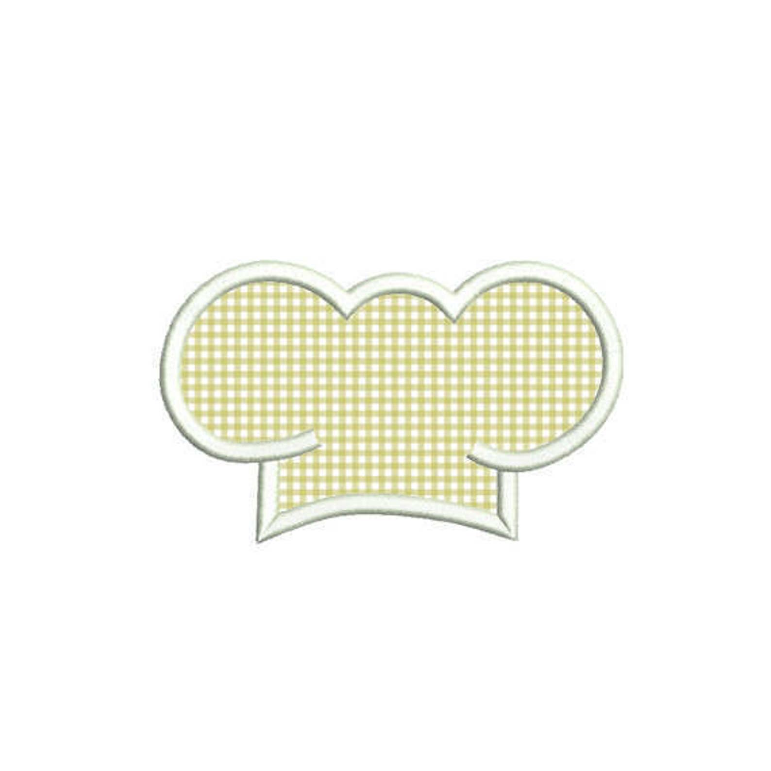 Cook Chef Hat Applique Embroidery Design. Chef Hat Embroidery Etsy