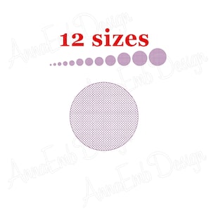 Circle Embroidery Design. Motif Circle Embroidery Design. Circle mini. Polka Dot. Circle Machine Embroidery. Motif Embroidery.