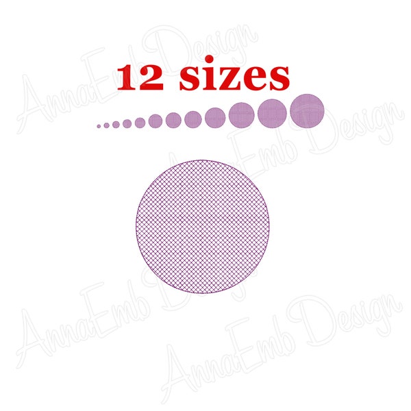 Circle Embroidery Design. Motif Circle Embroidery Design. Circle mini. Polka Dot. Circle Machine Embroidery. Motif Embroidery.