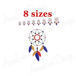 Dream Catcher Haft Design. Dream Catcher Silhouette. Dream Catcher mini. Dream Catcher design. Projekt haftu maszynowego.