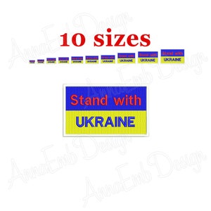 Ukraine Stickdatei. Stand mit Der Ukraine. Ukraine Land. Maschinenstickerei. Ukraine Gefüllte Maschen. Ukraine Design. Landkarte Ukraine.