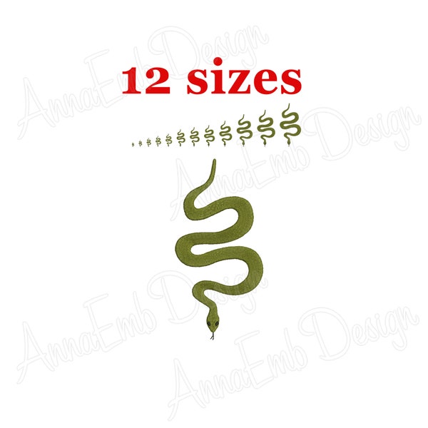 Snake embroidery design. Machine embroidery design. Snake Silhouette. Snake mini Embroidery. Snake design. Farm Embroidery Ratlesnake Design