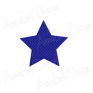 Star Embroidery Design. Star Machine Embroidery. Star Fill Design. Embroidery Pattern. Mini embroidery. Mini Star. Basic star. image 2