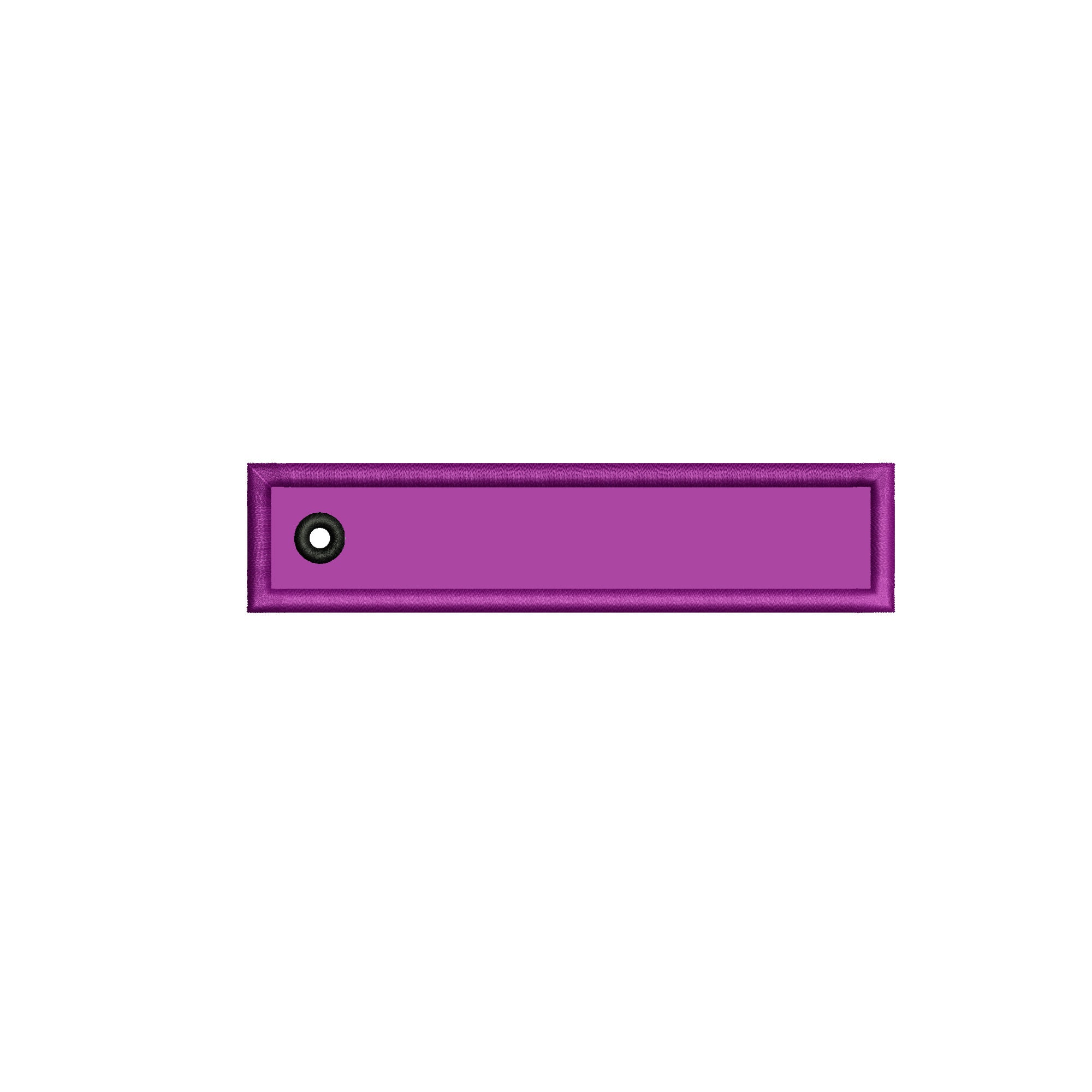 Specifying Rectangular Keys Rectangle Key Tag Embroidery Design. Rectangle Applique Embroidery ...