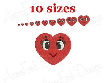 Specchio da parete a forma di cuore