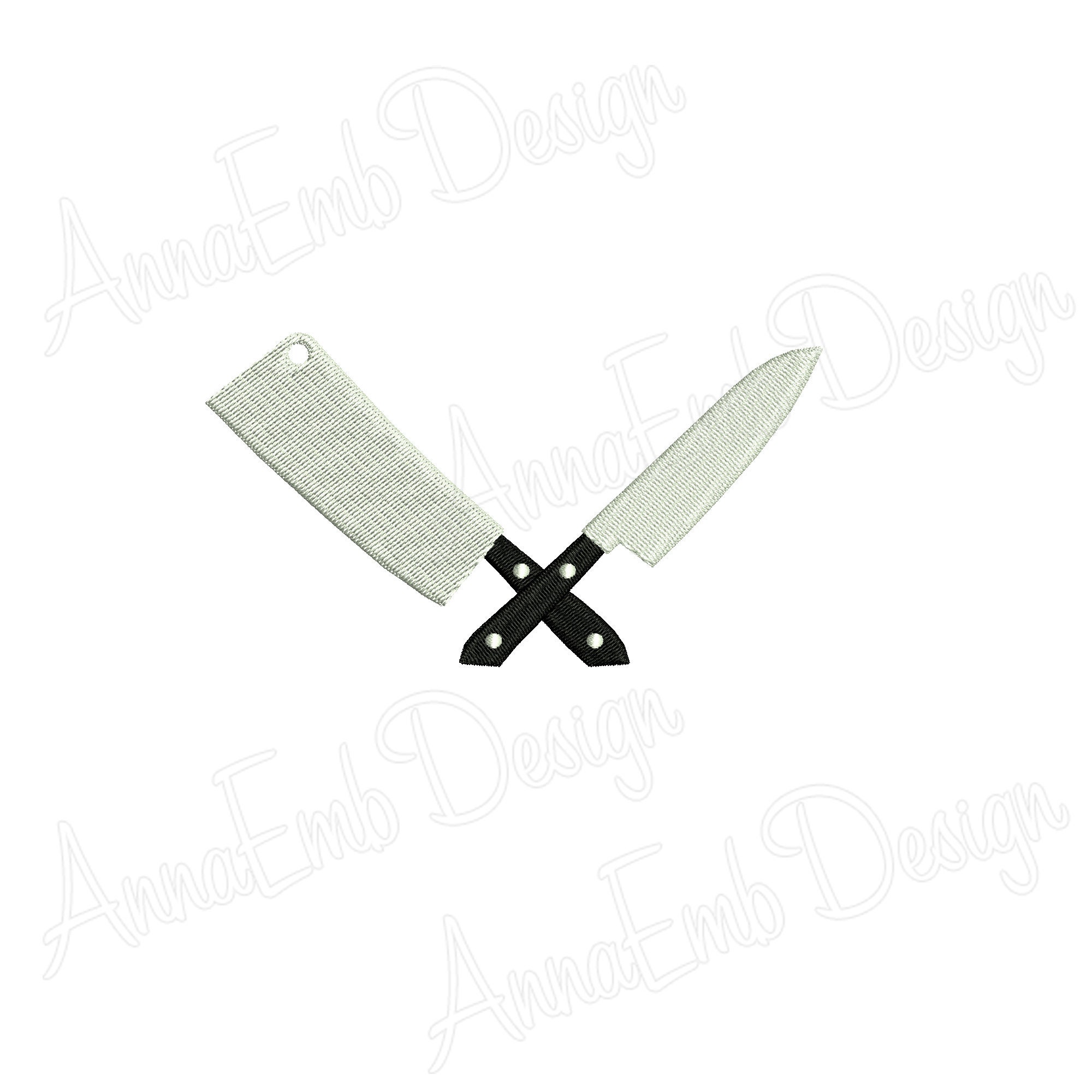 Knife embroidery design machine embroidery design kitchen  etsy Knife embroidery design machine embroidery design kitchen  etsy